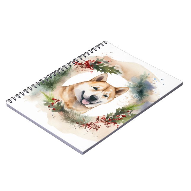 Cuaderno Navidades de Akita en una fiesta de graduación (Lado Izquierdo)