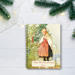 Cuaderno Navidades de arte sueco Carl Larsson