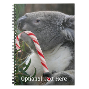 Cuaderno Navidades de Australia Koala Bear