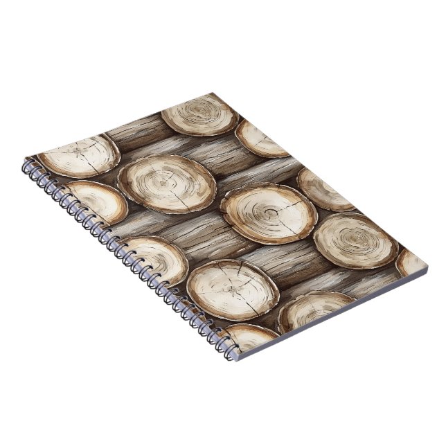 Cuaderno Navidades de cabinas Wood Log (Lado Derecho)