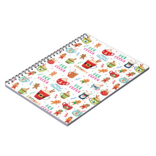Cuaderno Navidades de cacao caliente, galletas jengibre