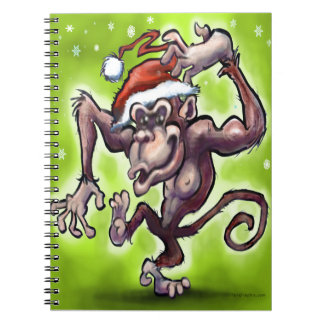 Cuaderno Navidades de Chimpanzee