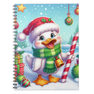 Cuaderno Navidades de color lindo patán