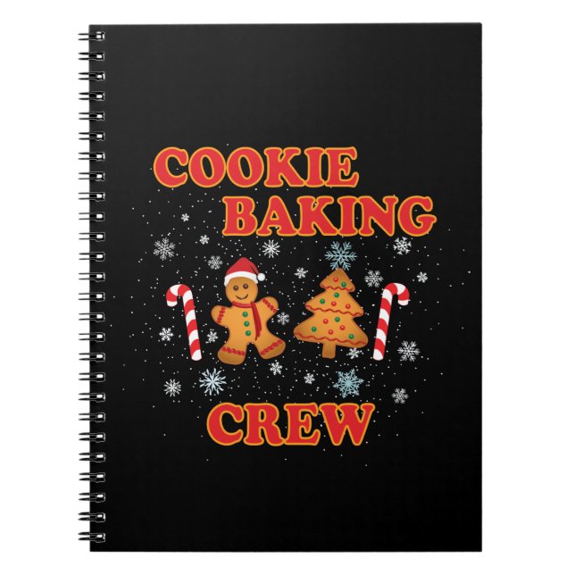 Cuaderno Navidades de Cookie Baking Crew (Frente)