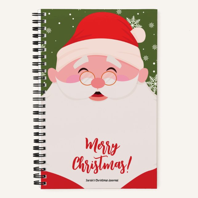 Cuaderno Navidades de Cute Santa Graphic (Anverso)