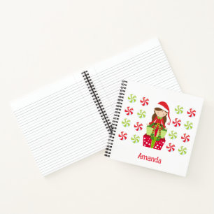 Cuaderno Navidades de Elf de Candy Crush Personalizados