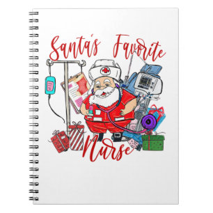 Cuaderno Navidades de enfermería favoritos de Santa Cla