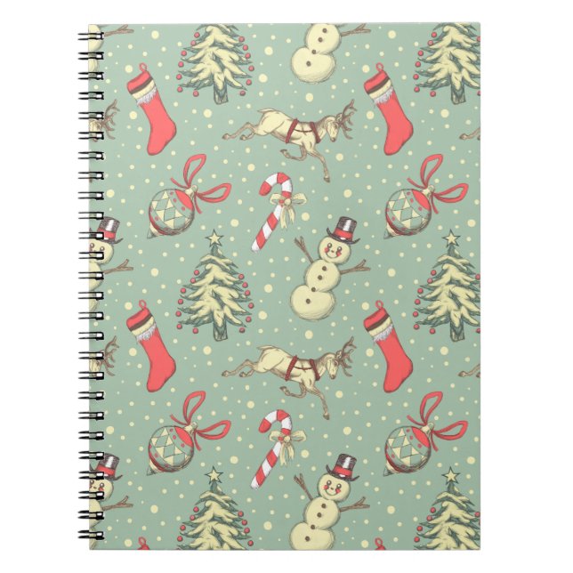 Cuaderno Navidades de estilo vintage (Frente)
