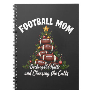 Cuaderno Navidades De Fútbol: Mamá Decorando Los Salones
