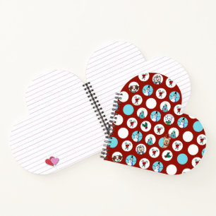 Cuaderno Navidades de KiniArt perros y muñeco de nieve