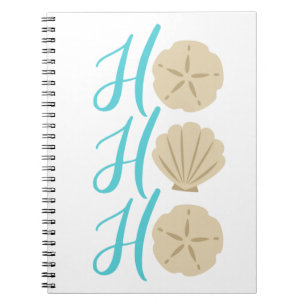 Cuaderno Navidades de la playa Ho Ho Ho Ho Ho Ho Beach dan 