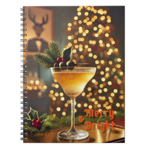 Cuaderno Navidades de mediados del siglo Merry & Bright Coc