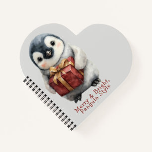 Cuaderno Navidades de Merry & Bright Penguin