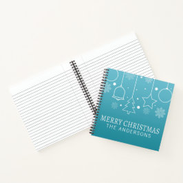 Cuaderno Navidades de nombres personalizados personalizados