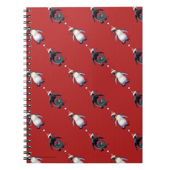 Cuaderno Navidades de Penguin (Frente)