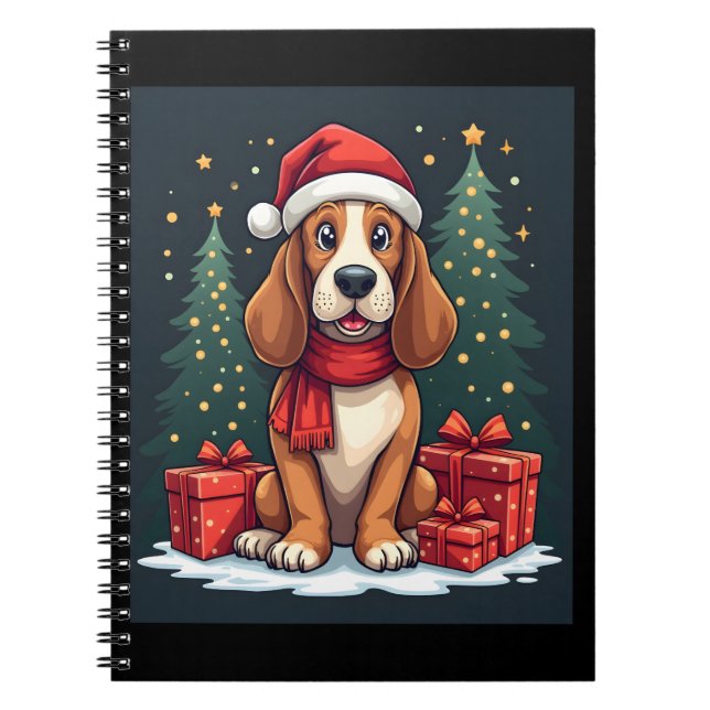 Cuaderno Navidades de perrito de la zona metropolitana Fies (Frente)