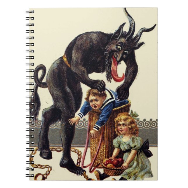 Cuaderno navidades de pesadilla krampus (Frente)