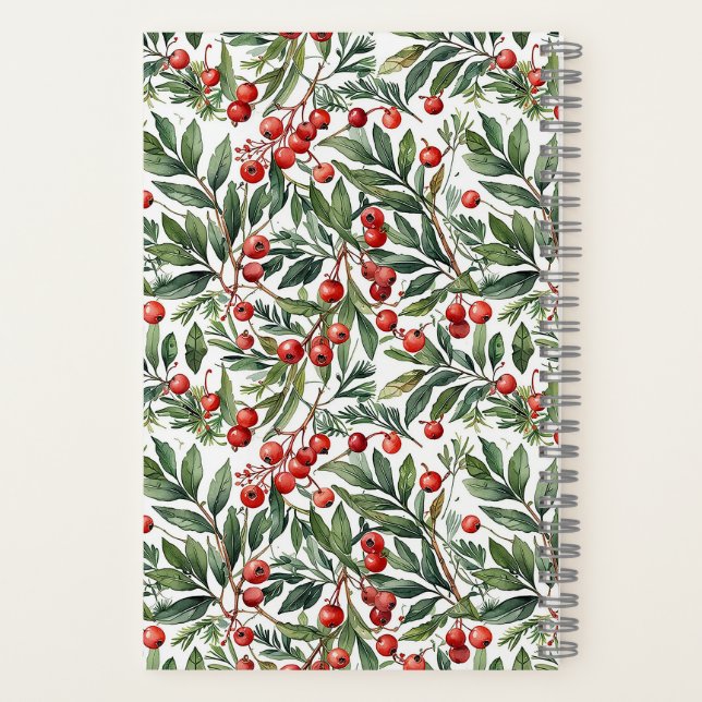 Cuaderno Navidades de Redberry (Reverso)