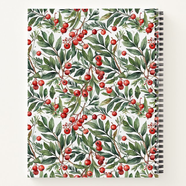 Cuaderno Navidades de Redberry (Reverso)