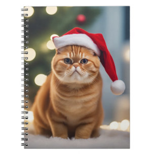 Cuaderno Navidades de Shorthair exóticos