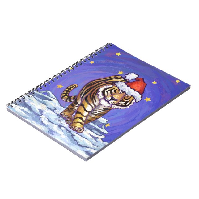 Cuaderno Navidades de tigres (Lado Izquierdo)
