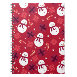 Cuaderno Navidades de vacaciones de Snowman