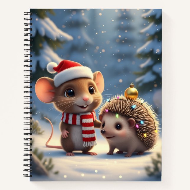 Cuaderno Navidades de Woodland (Anverso)