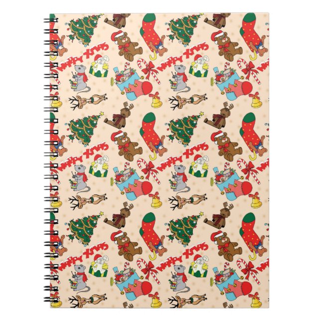 Cuaderno Navidades de Woodland Animals (Frente)
