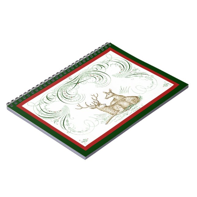 Cuaderno Navidades Deer (Lado Izquierdo)