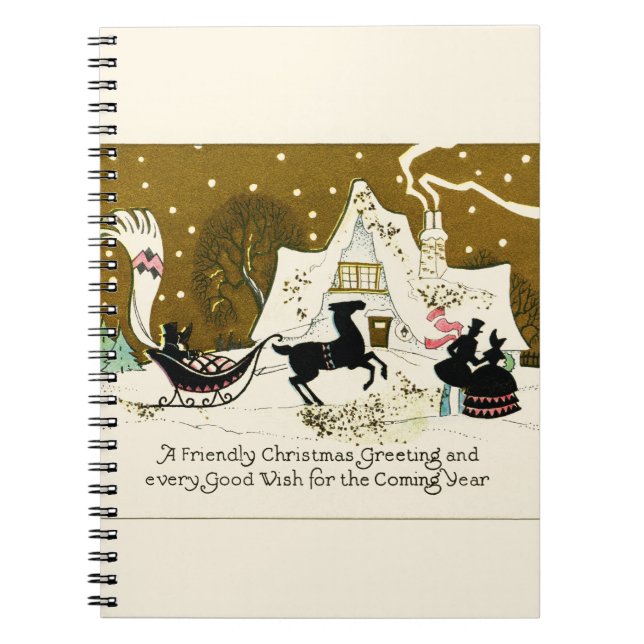 Cuaderno Navidades del país de Victoria (Frente)