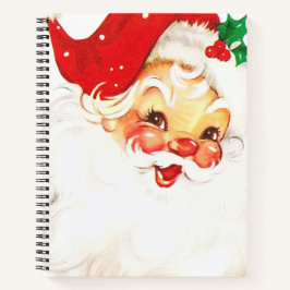 Cuaderno Navidades del Viejo Santa Claus Retro Jolly
