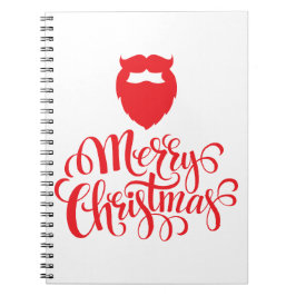Cuaderno Navidades diseñan barba Santa