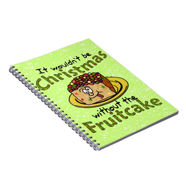 Cuaderno Navidades divertidos Personalizado Fruitakes (Lado Derecho)