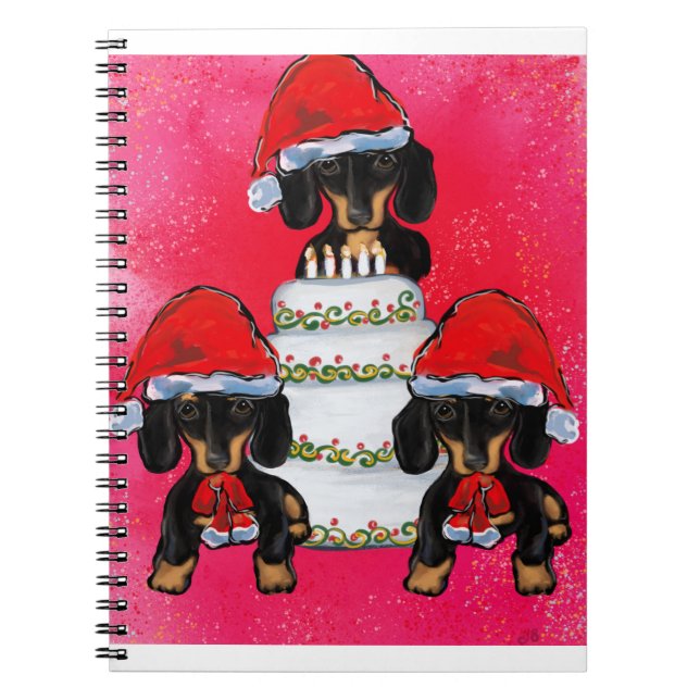 Cuaderno Navidades Doxies (Frente)