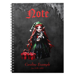 Cuaderno Navidades Elf con Kitten.