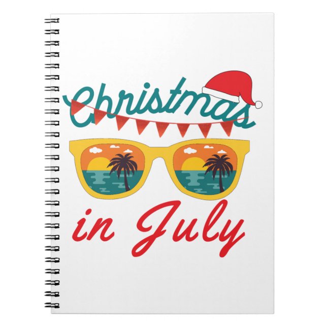 Cuaderno Navidades En Julio (Frente)
