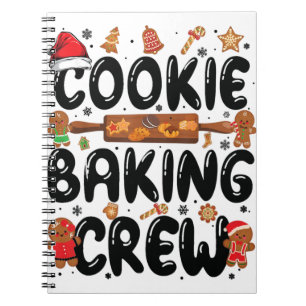 Cuaderno Navidades familiares de Cookie Baking Gingerbread 