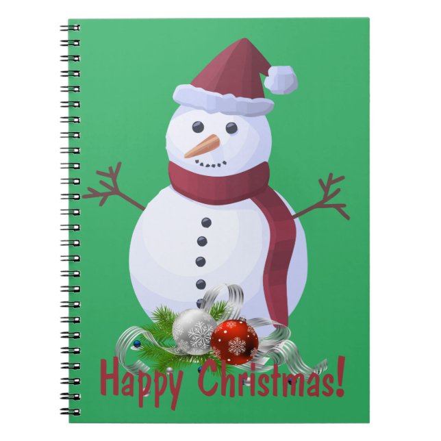 Cuaderno navidades felices 2023 (Frente)