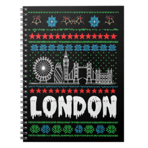 Cuaderno Navidades feos del Reino Unido