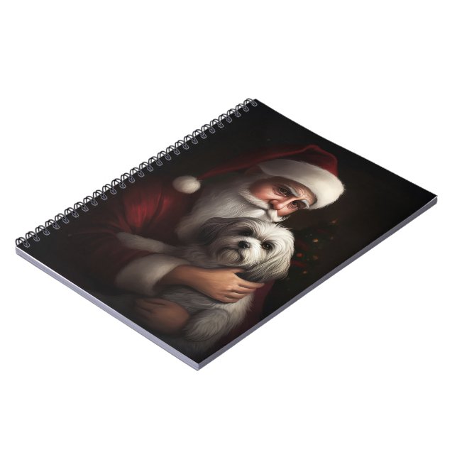 Cuaderno Navidades festivos habaneses con Santa Claus (Lado Izquierdo)