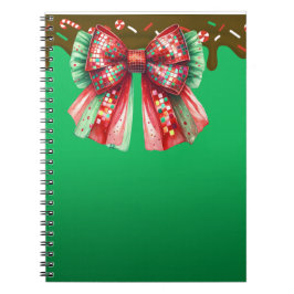 Cuaderno Navidades Fiesta Drip Bling Festividad Feliz Navid
