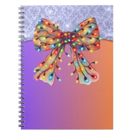 Cuaderno Navidades Fiesta Drip Bling Festividad Feliz Navid