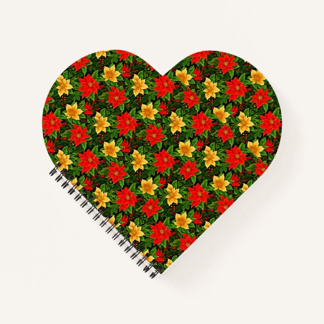 Cuaderno Navidades Flores Patrón sin problemas-69956 (Anverso)
