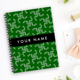 Cuaderno Navidades Garland, Green, Your name, Personalize