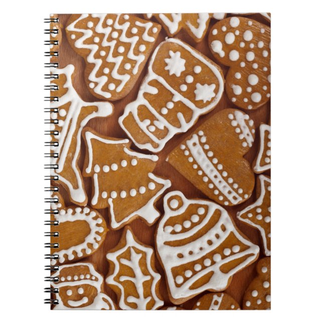 Cuaderno Navidades Gingerbread Holiday Cookies (Frente)