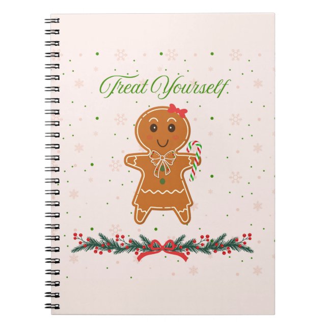 Cuaderno Navidades Gingerbread Woman (Frente)
