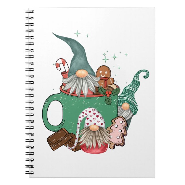Cuaderno Navidades Gnomes & Cocoa (Frente)