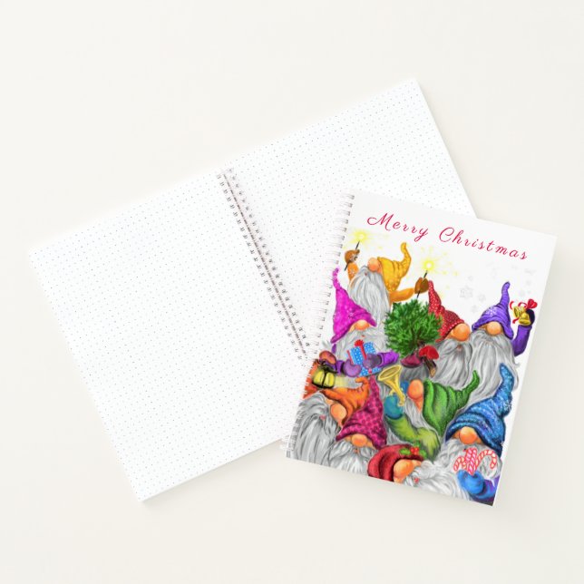 Cuaderno Navidades Gnomes Notebook Gift (Interior)