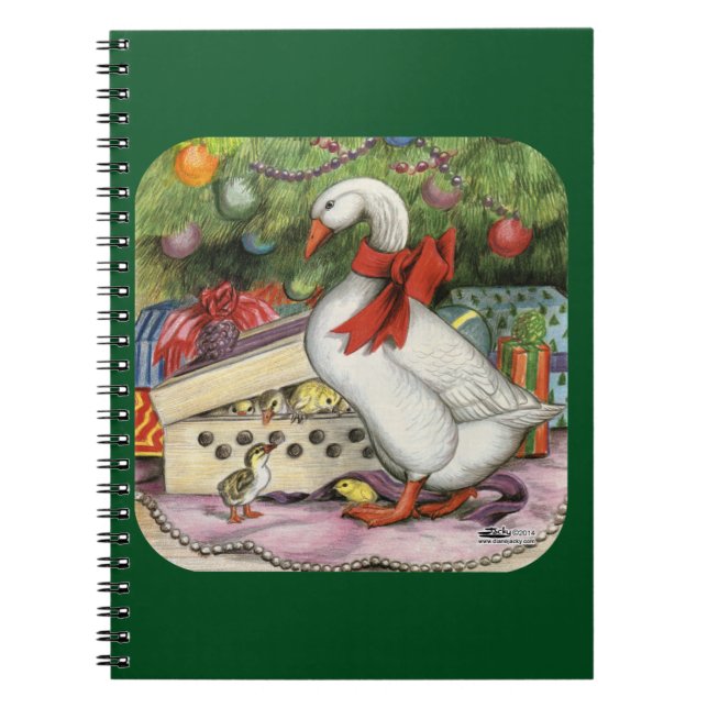 Cuaderno Navidades Goose (Frente)