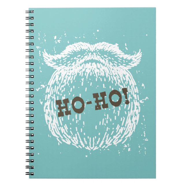 Cuaderno Navidades Ho-Ho Holiday Santa Noel (Frente)